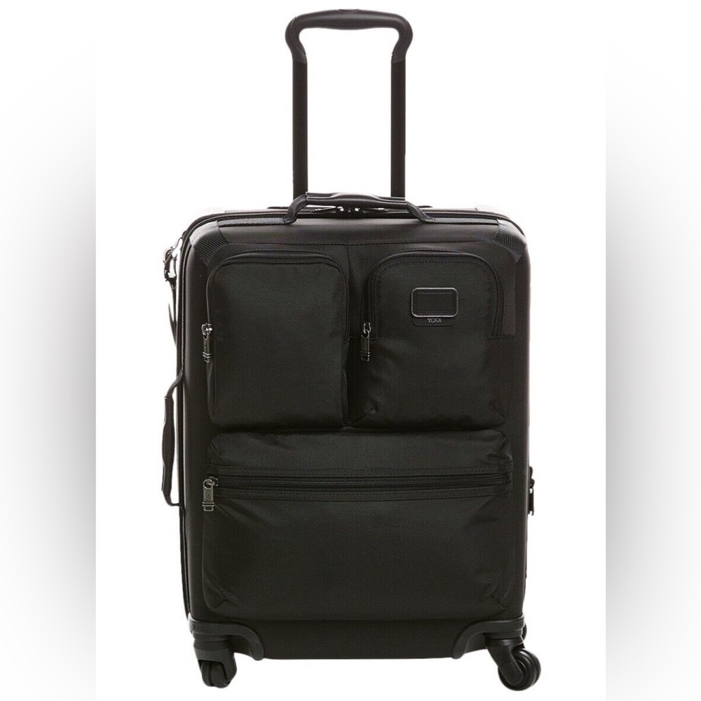 NEW Tumi Ellison CONTINENTAL Expandable 4 Wheel Packing Suit Case - ALL BLACK